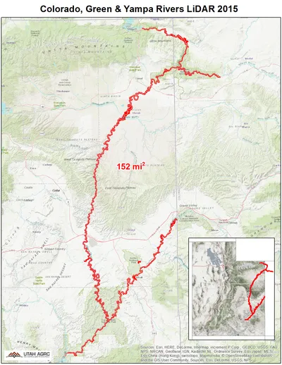 A map with project boundary